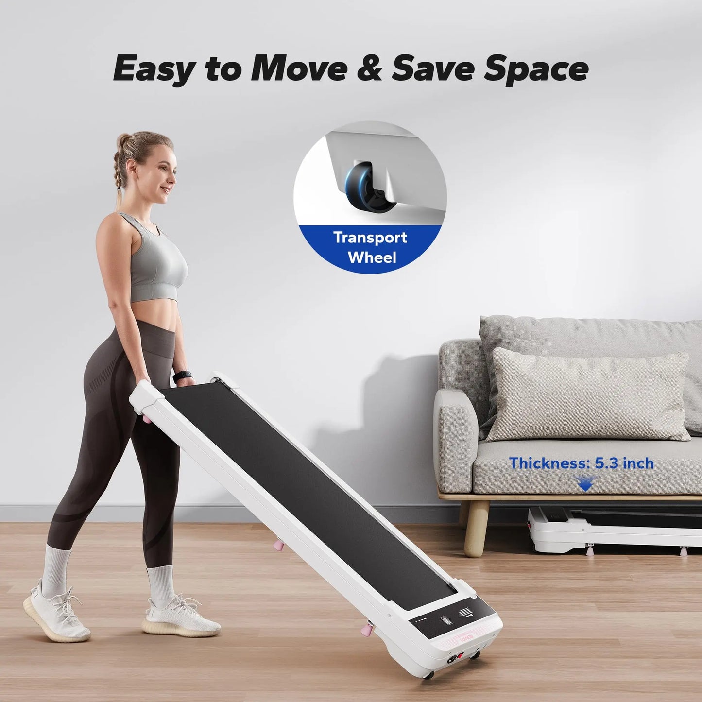 Walking Pad Treadmill for Home & Office