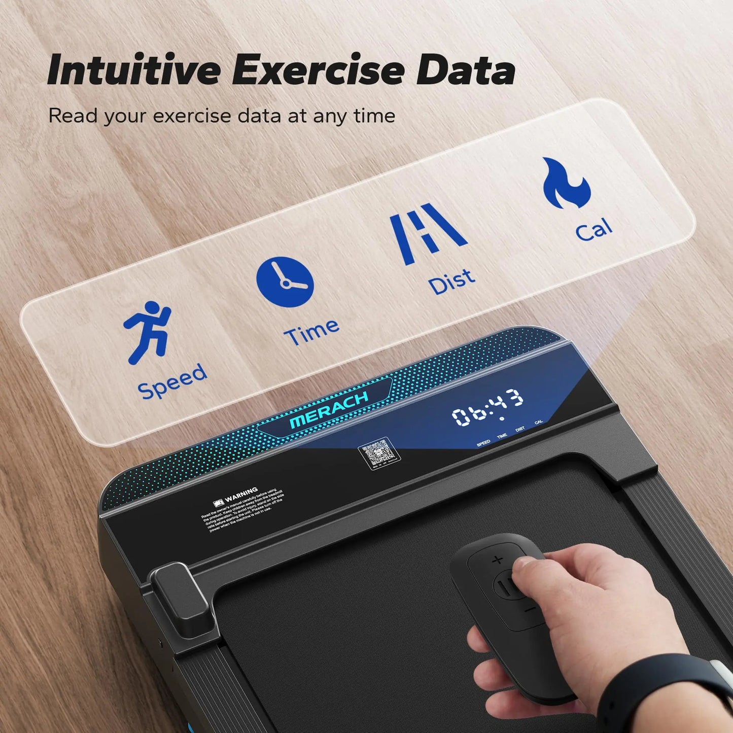 Walking Pad Treadmill for Home & Office