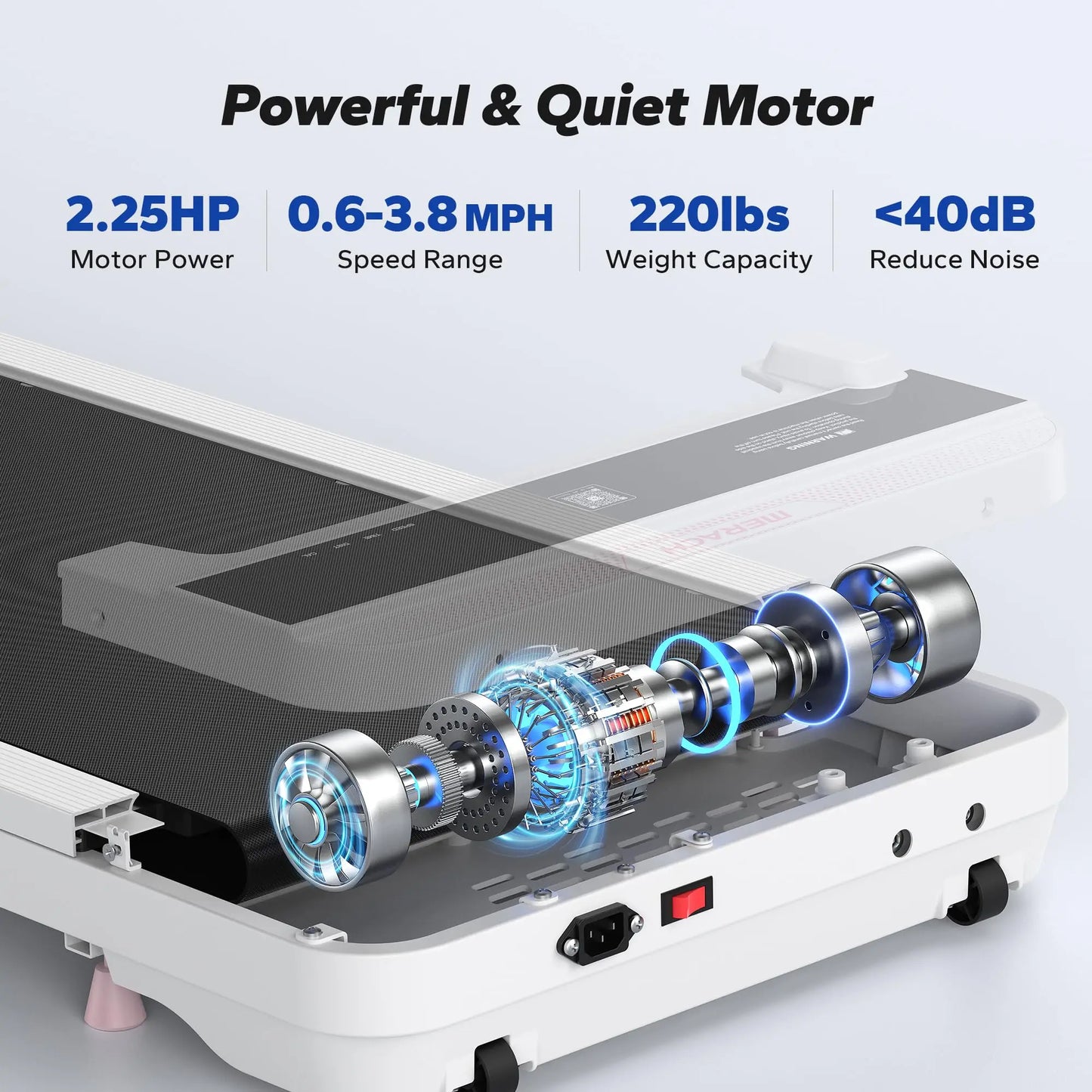 Walking Pad Treadmill for Home & Office
